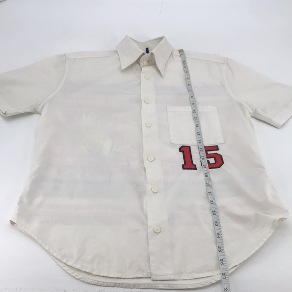 JC de Castelbajac Bugs Bunny Looney Tunes Warner Bros Floral Colorblock Shirt - Picture 15 of 16